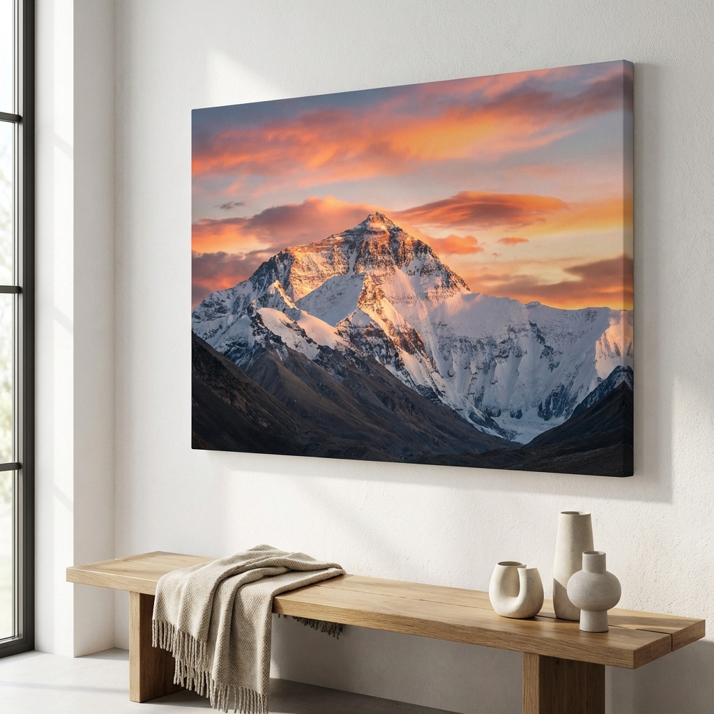 Himalayan Sunset Canvas