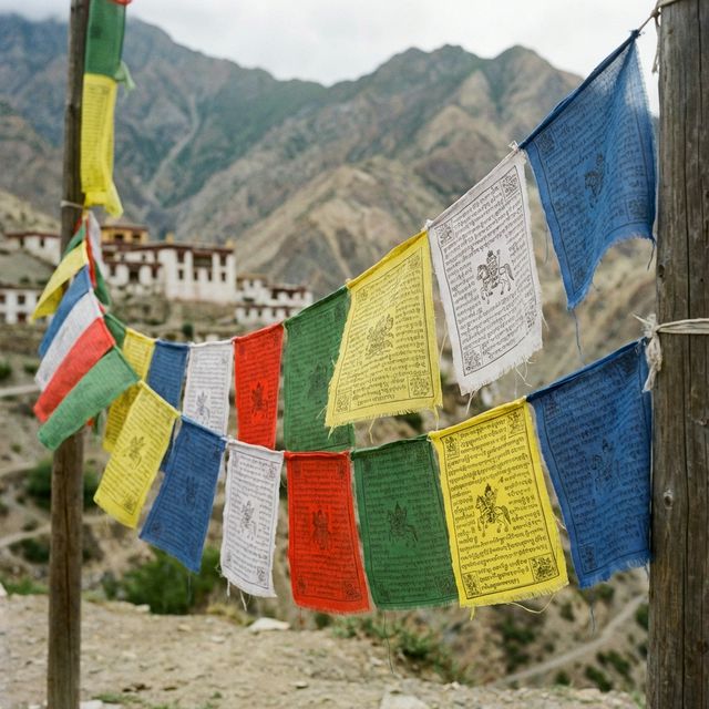 Himalayan Prayer Flags Set